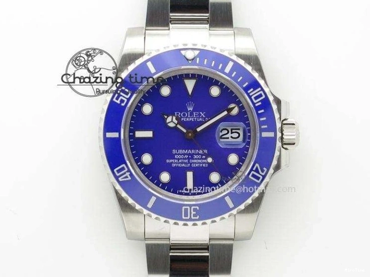 MiroTime 0405 DateJust 41 126334 904L SS VSF 1:1 Best Edition Blue Textured Dial on Jubilee Bracelet VS Youthful 1326